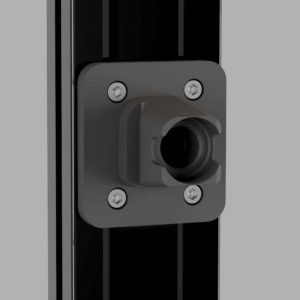 Support de roue QR2 pour profilé aluminium – Compatible Fanatec